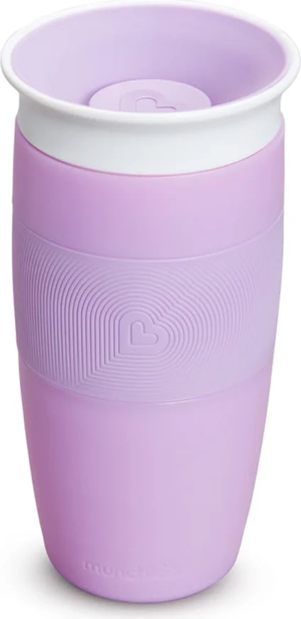Kupë për fëmijë Munchkin Miracle® 360° Sippy Cup e vjollce, 295 ml