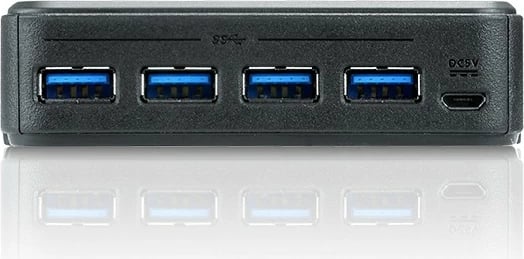 Switch USB ATEN US234, 2x4, USB 3.0, zi/gri
