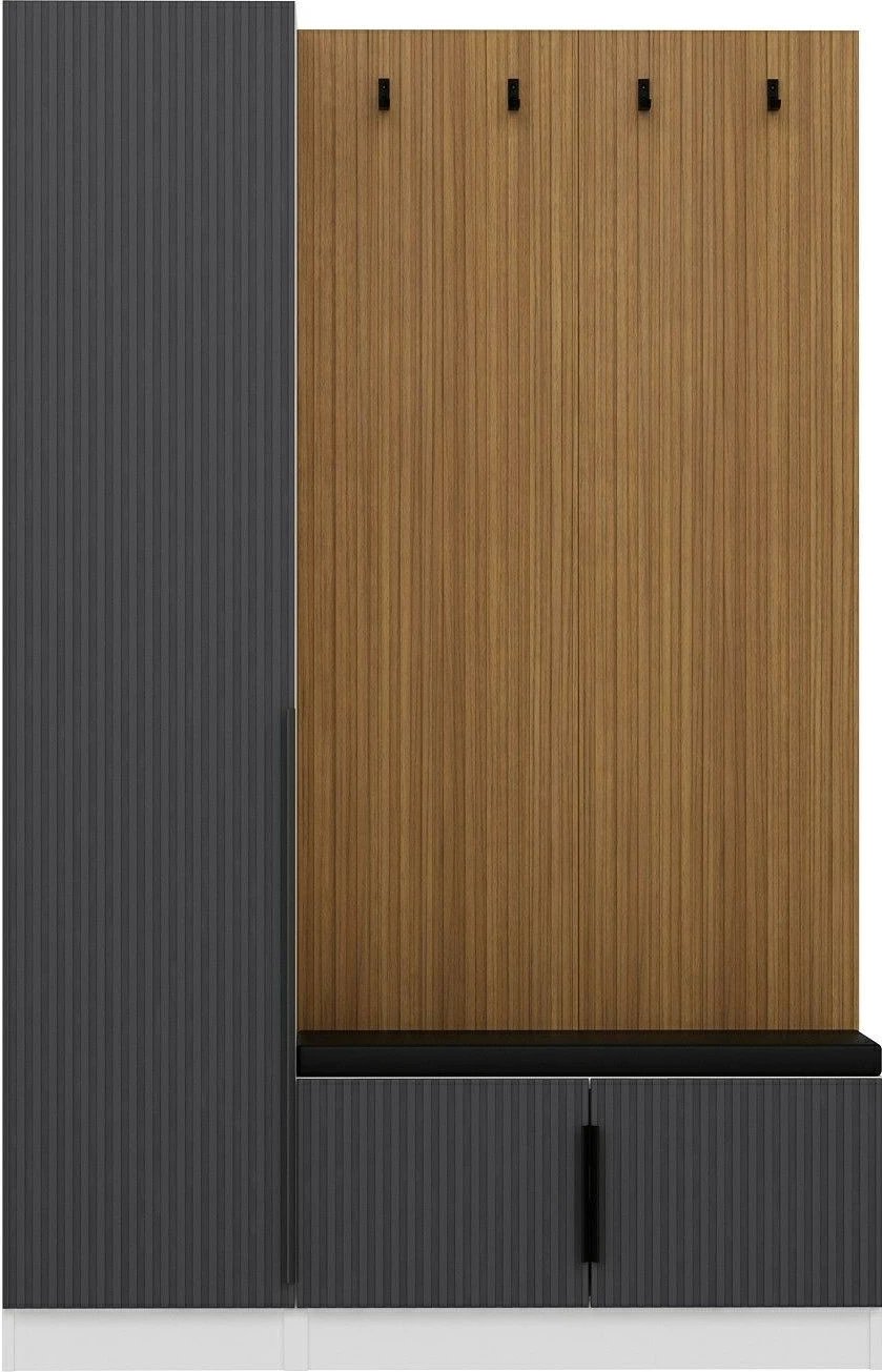 Stendë korridori Skye Decor, ngjyrë antracit, Noah - 8330