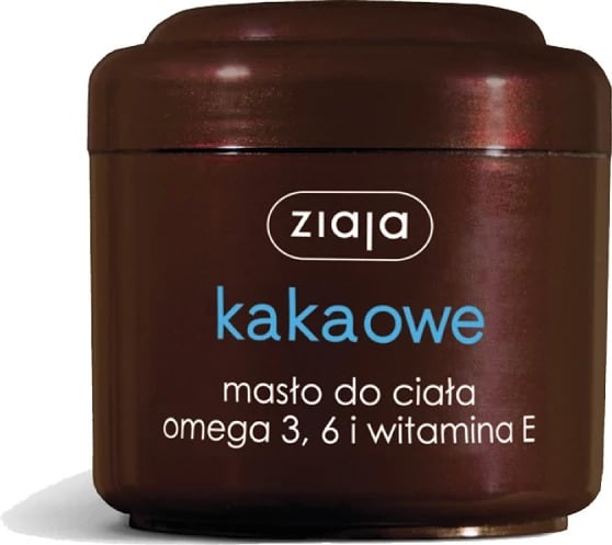 Buter për trup Ziaja Cocoa Butter Omega 3 + Omega 6 + Vitamin E për femra, 200ml