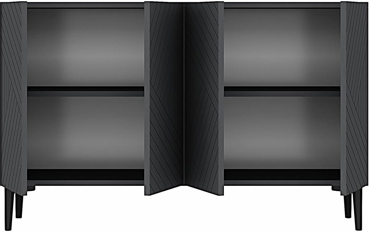 Konsolë Skye Decor, ngjyrë antracit, Ferro 120