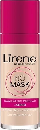 Krem pudër Lirene NO MASK FLUID SERUM, VANILA 410, 30 ml