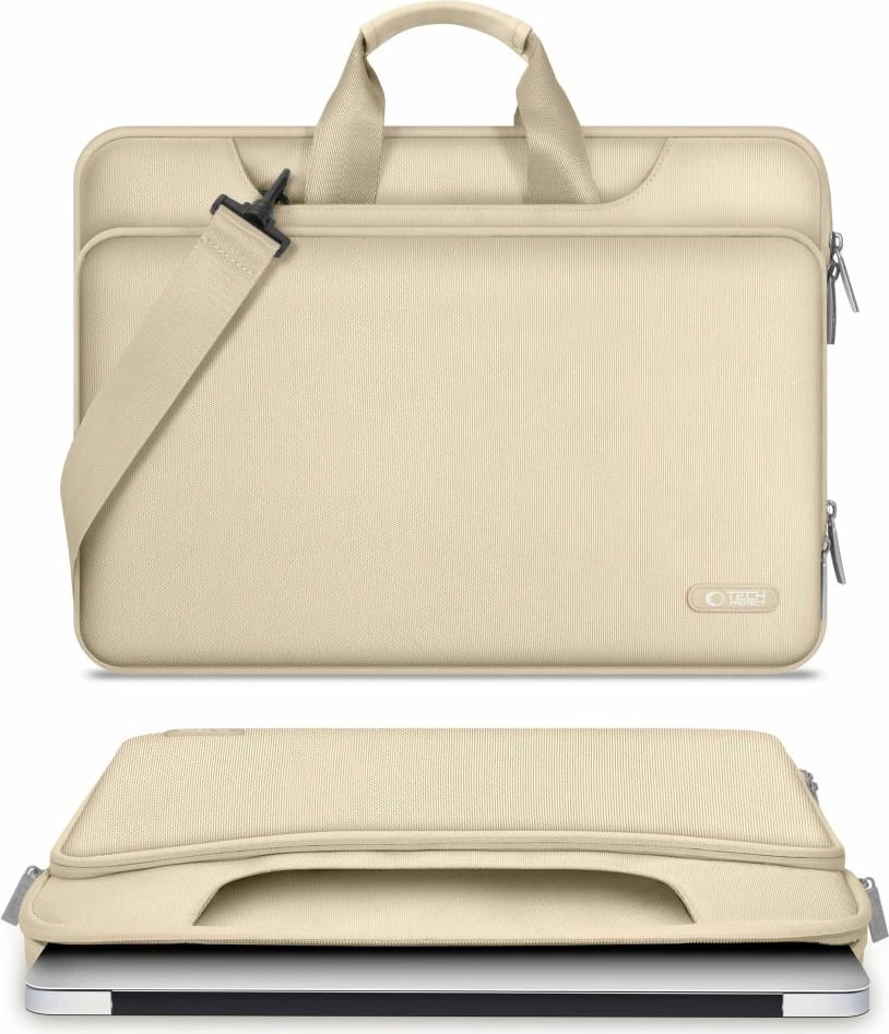 Çantë laptopi Tech-Protect PocketBag 15-16", bezhë