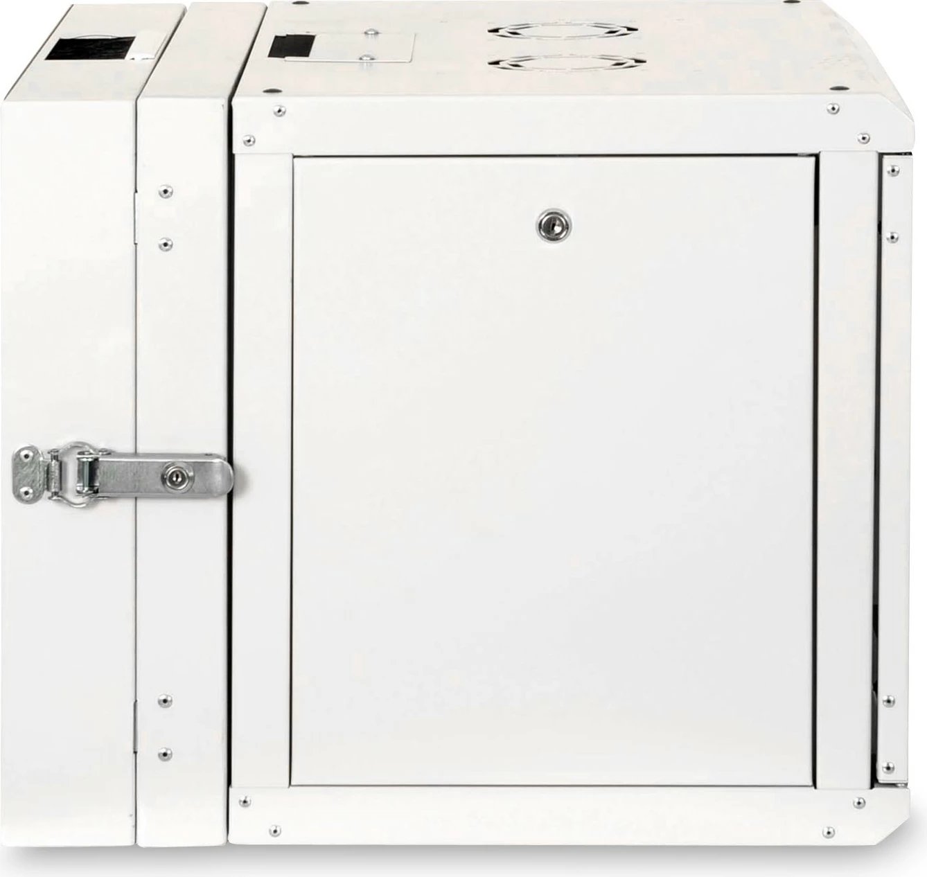 Kasë muri Digitus Unique 9HE, 9U, 600x600mm, xham, gri