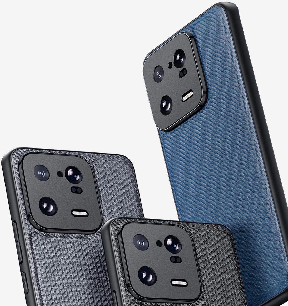 Mbështjellës Dux Ducis Fino për Xiaomi 13 Pro, kaltër