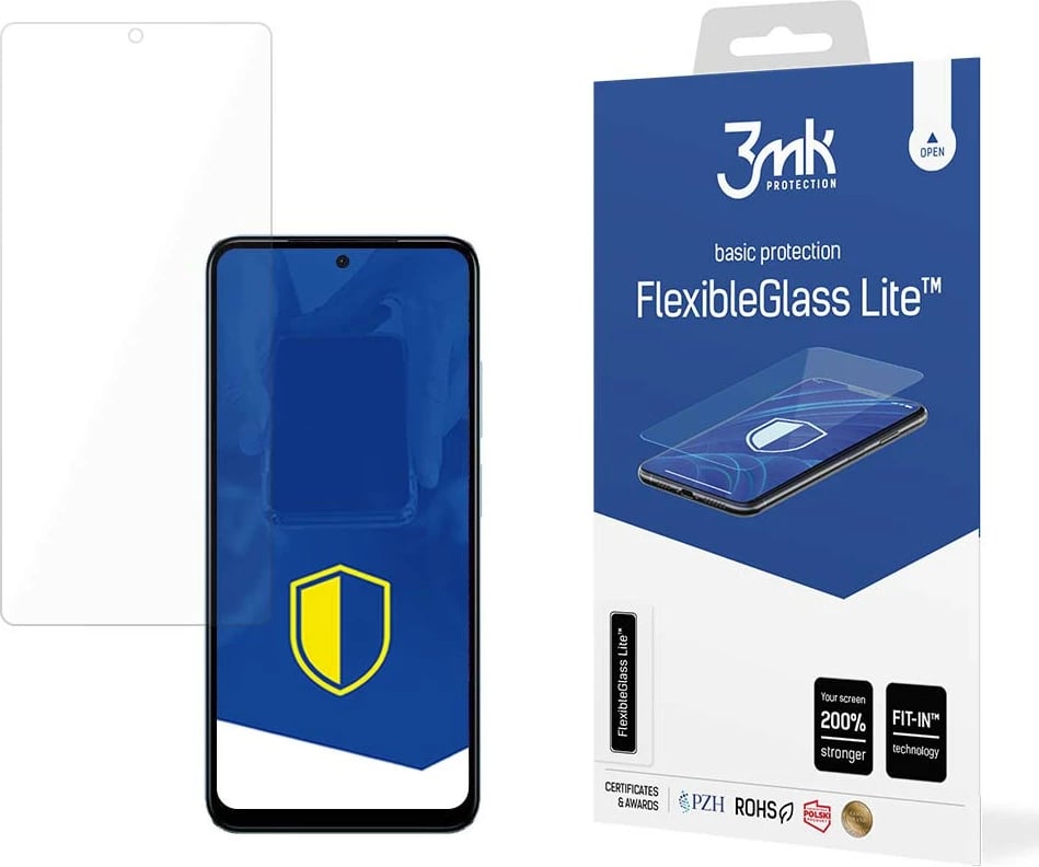 Mbështjellës xhami hibrid 3mk FlexibleGlass Lite për Xiaomi Redmi Note 12s
