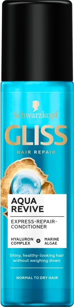 Kondicioner pa shpëlarje për femra Gliss Aqua Revive, 200ml