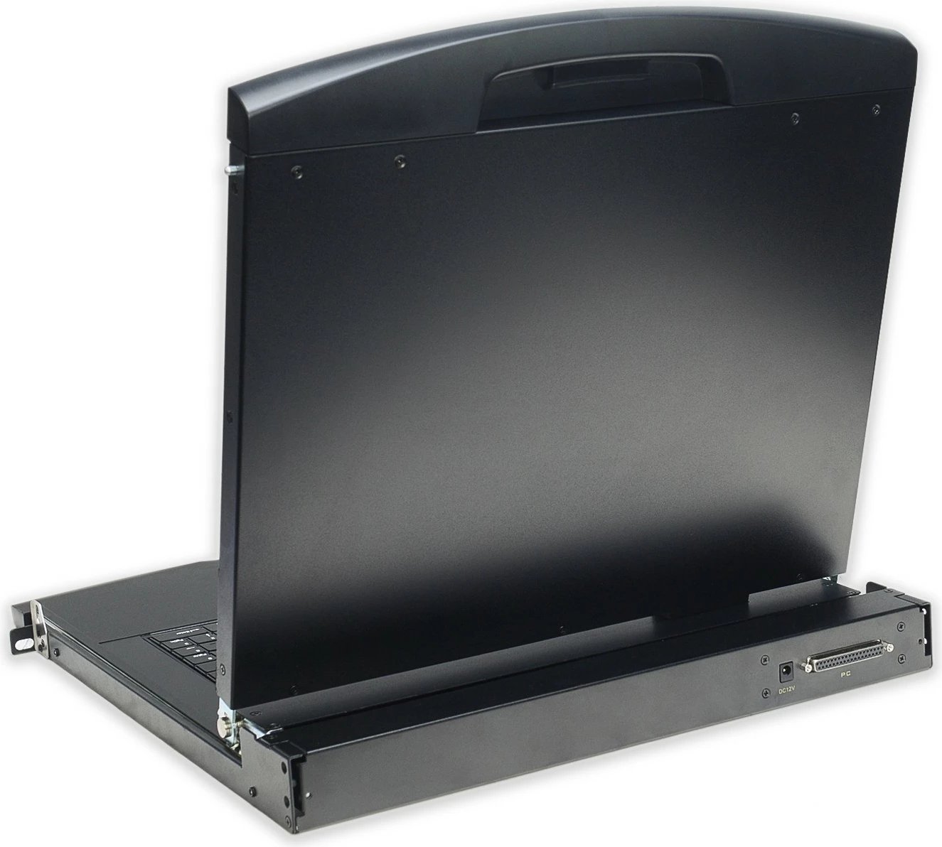 Konsole rackmount Digitus 17 inç TFT, pa tastierë, pa KVM, e zezë