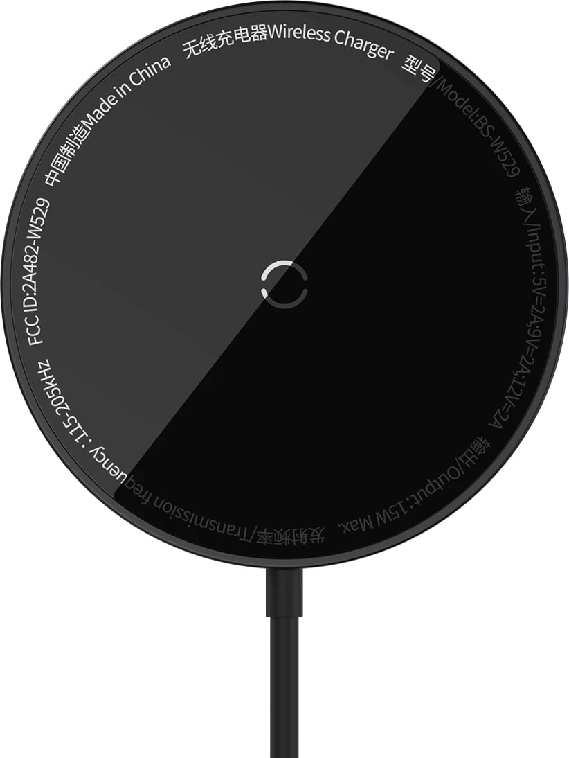 Karikues wireless Baseus Simple Mini3, MagSafe, 15W, i zi