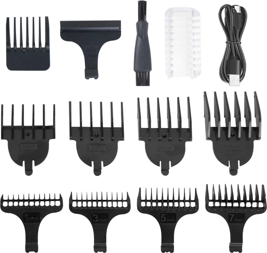 Makinë rroje Esperanza EBC006, 7-në-1, pa kabllo, çelik inoks