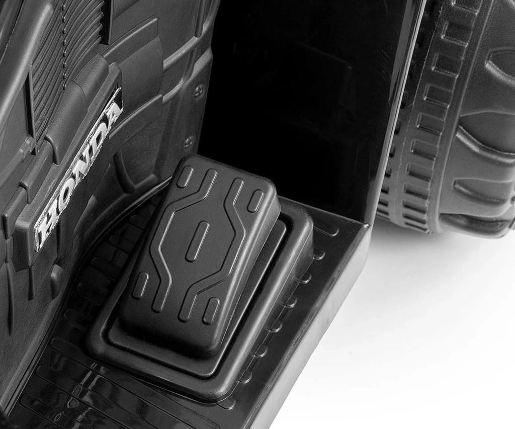 ATV elektrik për fëmijë, Milly Mally, Honda TRX 250X licencë, motor 30W, bateri 6V 4.5Ah, shpejtësi 2.5–3 km/h, zi