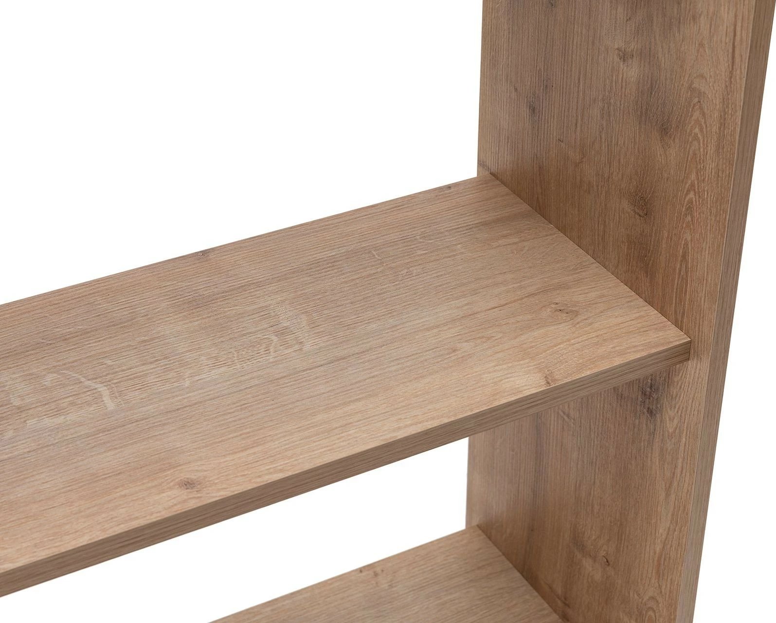 Raft librash Hanah Home, Mindy, ngjyrë safir dhe e bardhë, 90x30x180cm