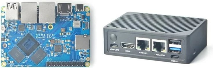 NanoPI R6C ALLNET, 8GB RAM, 32GB eMMC, Kasë