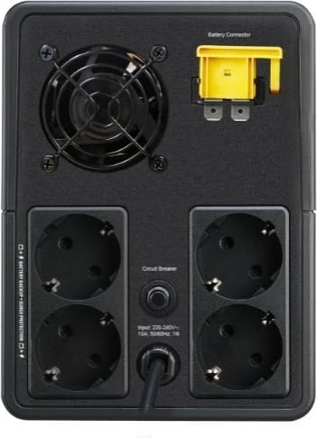 UPS APC BVX2200LI-GR, 2200VA, 1200W, 4 Schuko, Tower, Zi