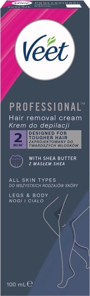 Krem për depilim Veet Professional për femra 100ml