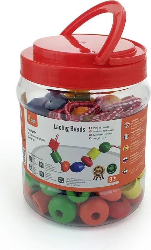 Set rruaza druri për lidhje, Viga, 90 copë me 5 fije, shumëngjyrëshe