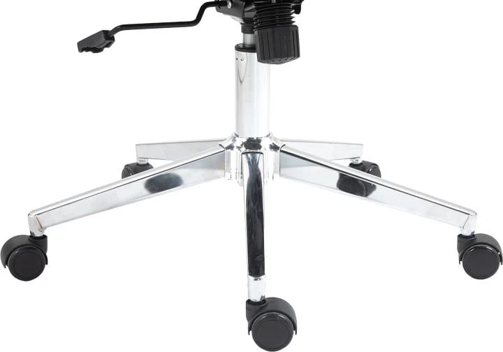 Karrige pune menaxheri Mergi, rrjetë e zezë, 62x63x120cm