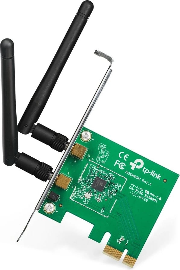 Kartelë rrjeti TP-Link TL-WN881ND, Wireless, PCI Express, 300 Mbit/s, Gjelbër