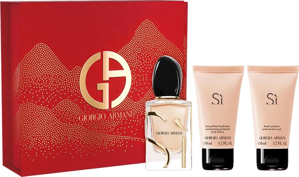 Set Eau de Parfum për femra Giorgio Armani Si, 3x50ml