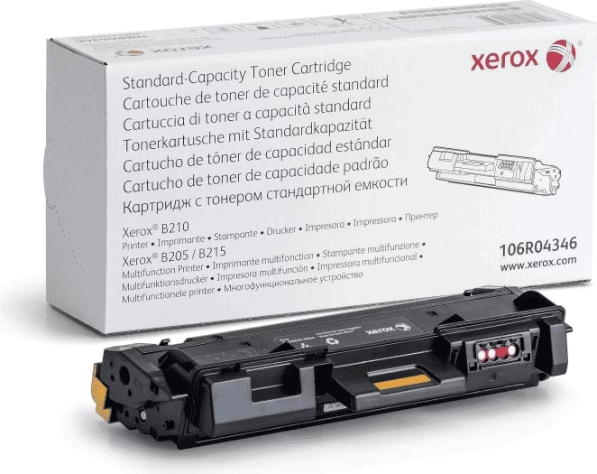 Toner Xerox 106R04346 standard 1500 faqe, e zezë