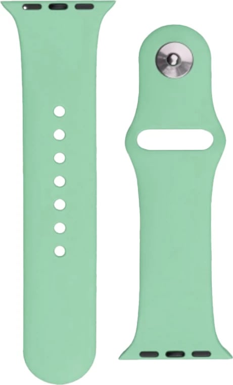 Rrip silikoni për orë Hurtel APS për Apple Watch Ultra/9/8/7/6/5/4/3/2/SE (42/44/45/49mm), Gjelbër e çelët