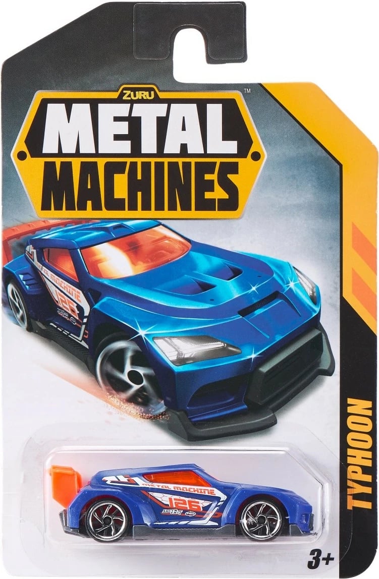 Set vetura lodër ZURU Metal Machines Auto Series 2, 24 copë, mix ngjyra