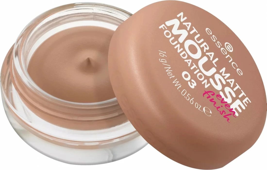 Fondatinë Essence Cosmetics Natural Matte Mousse 03, 16g