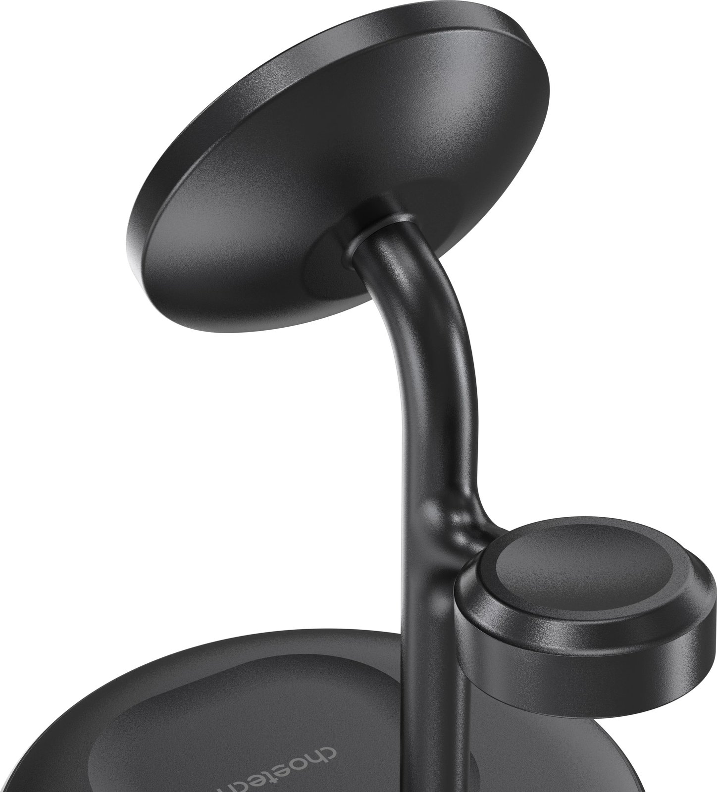 Stacion karikimi wireless 3-në-1 Choetech T585-F për iPhone 12/13/14, AirPods Pro dhe Apple Watch, USB-C, 15W, Zi