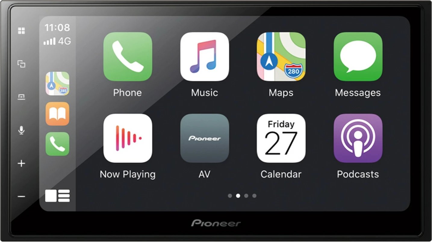 Sistem multimedial Pioneer SPH-DA250DAB, 6.8 inç, Bluetooth, Apple CarPlay, Android Auto, i zi