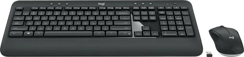 Set tastierë dhe maus Logitech MK540 Advanced, Wireless, USB, i zi