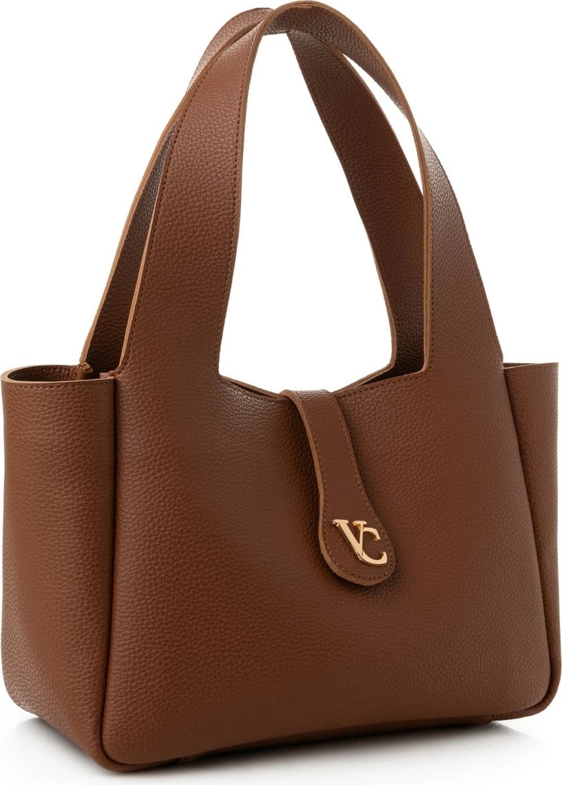 Çantë tote Vince Camuto, L'Aquila, ngjyrë tan