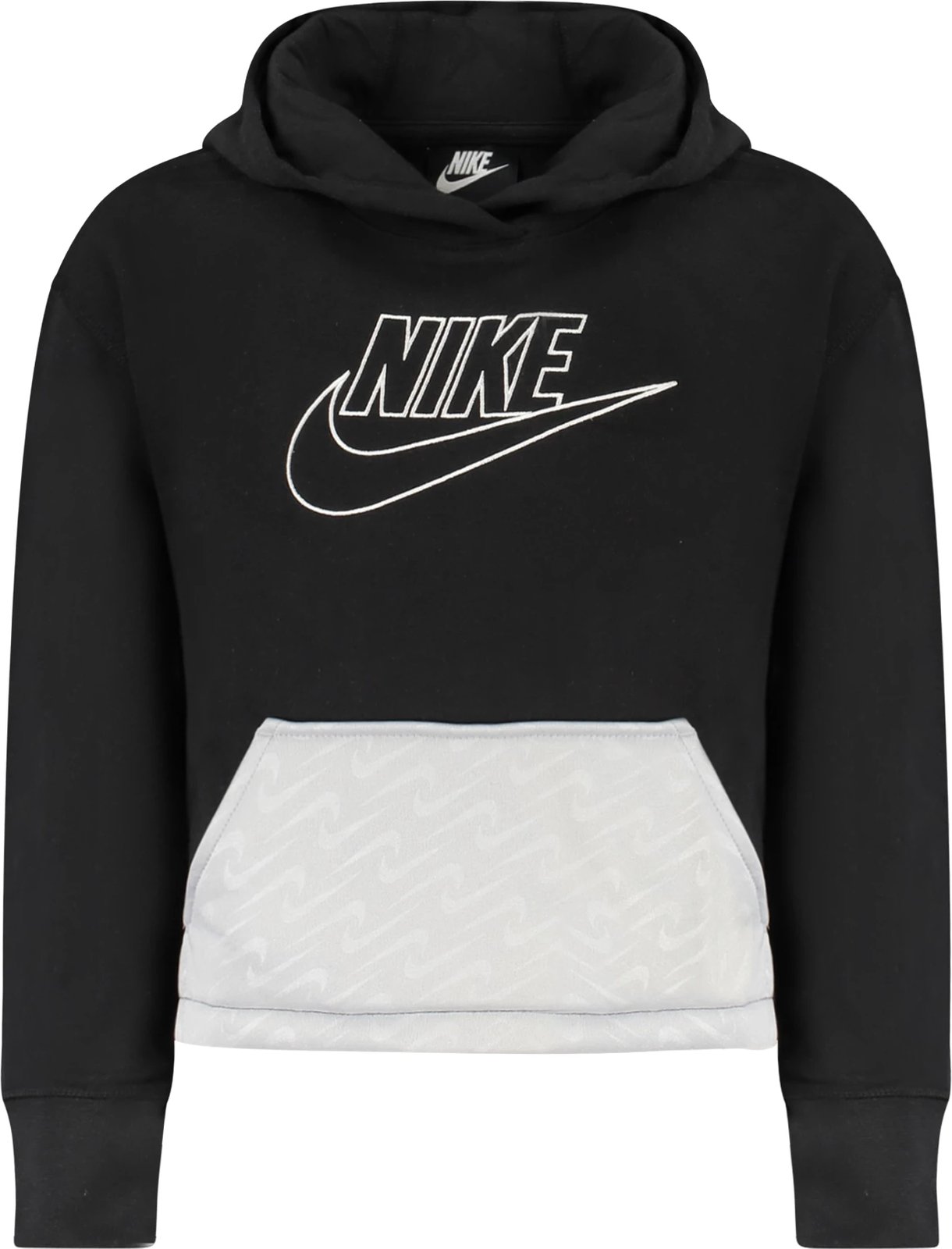 Duks për fëmijë Nike me zip, e zezë