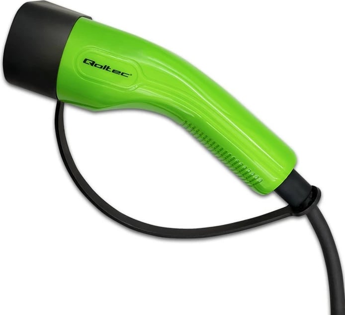 Karikues portativ për makina elektrike Qoltec 52476, 3.5kW, 230V, Type 2, WiFi, LCD, 5m, zi/gjelbër Karikues portativ për makina elektrike Qoltec 52476, 3.5kW, 230V, Type 2, WiFi, LCD, 5m, zi/gjelbër