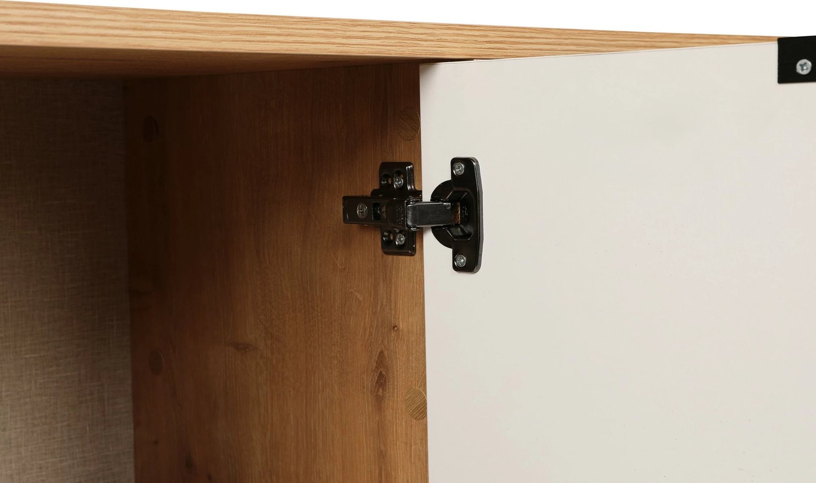 Konsol Skye Decor, Clara, ngjyrë lisi dhe e bardhë