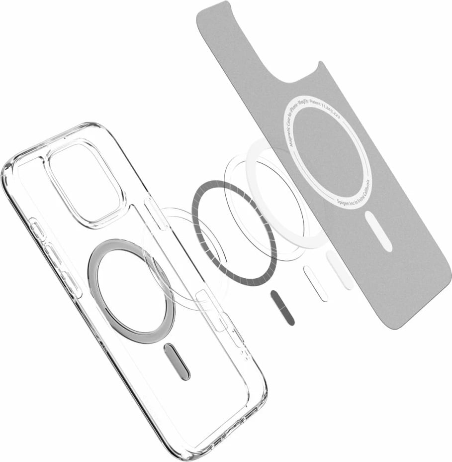 Mbështjellës Spigen Ultra Hybrid Mag me MagSafe për iPhone 16 Pro, grafit