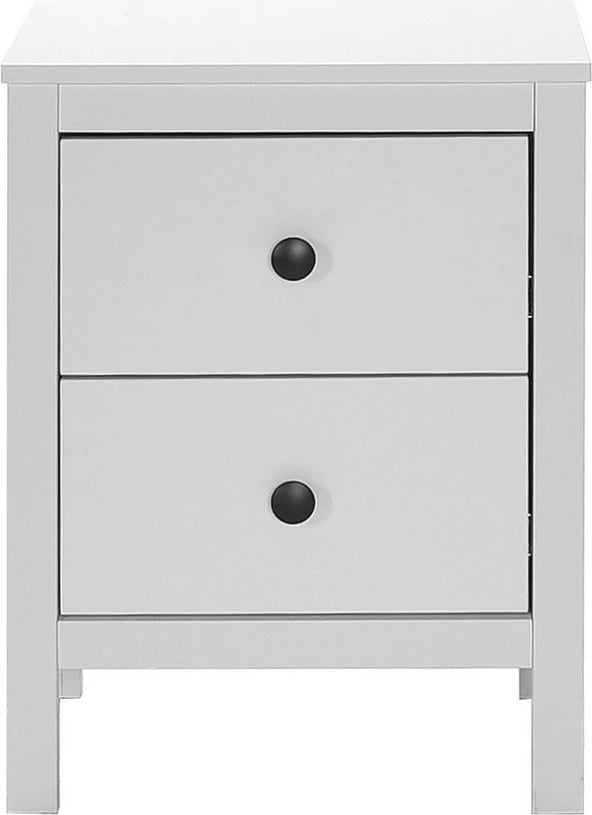 Komodinë Hanah Home, Kmd-992-Bb-1, ngjyrë e bardhë