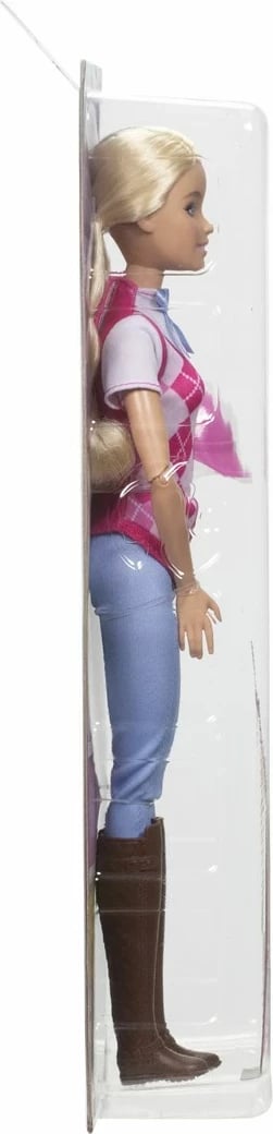 Kukull Barbie MATTEL Mysteries The Great Horse Chase Malibu me rroba kalërimi, shumëngjyrëshe