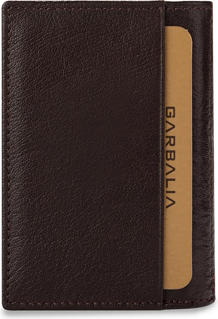 Portofol për burra, lëkurë natyrale, ngjyrë kafe, Zoozie Bags, Vera