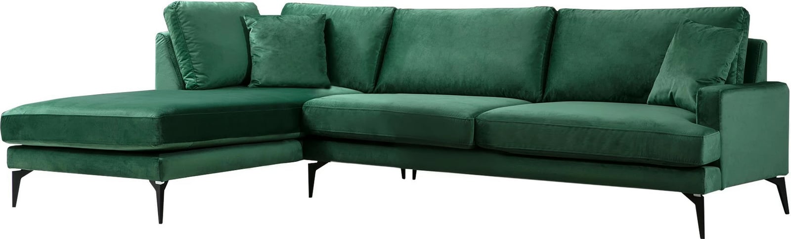 Këndare Papira, ngjyrë e gjelbër, këndare moderne, 283x180cm