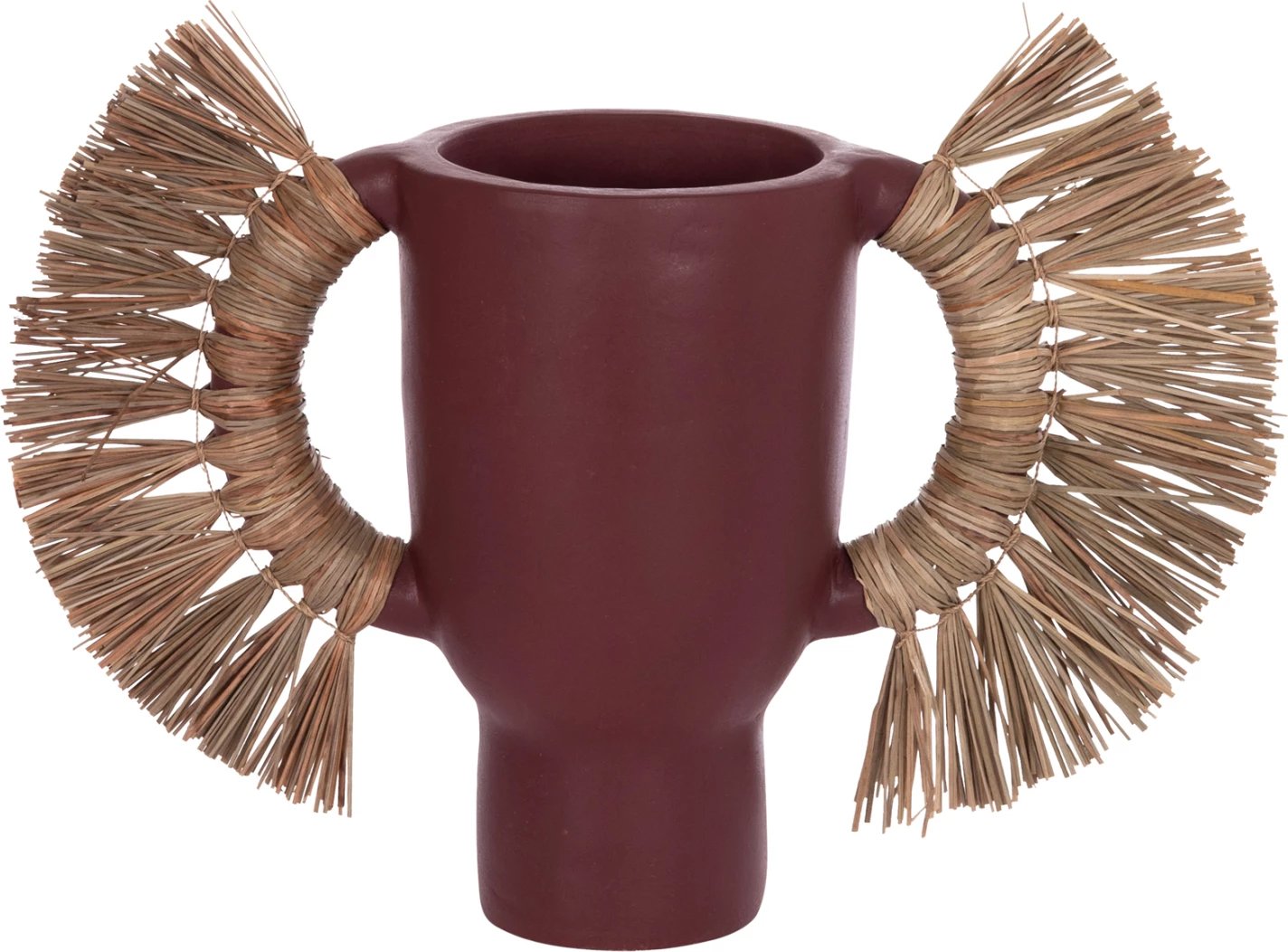 Vazo dekorative tavoline ALICA, terrakotë, ngjyrë kafe e errët, 64x22x38cm Vazo dekorative tavoline ALICA, terrakotë, ngjyrë kafe e errët, 64x22x38cm