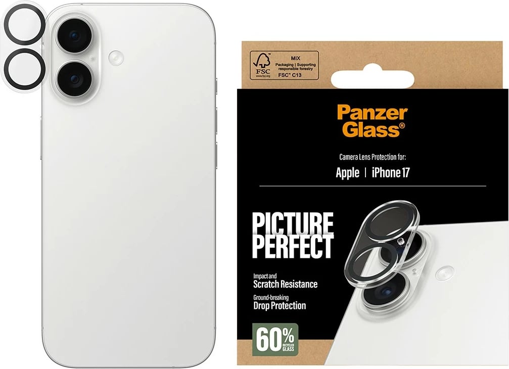 Mbrojtës lentash PanzerGlass PicturePerfect për iPhone 17