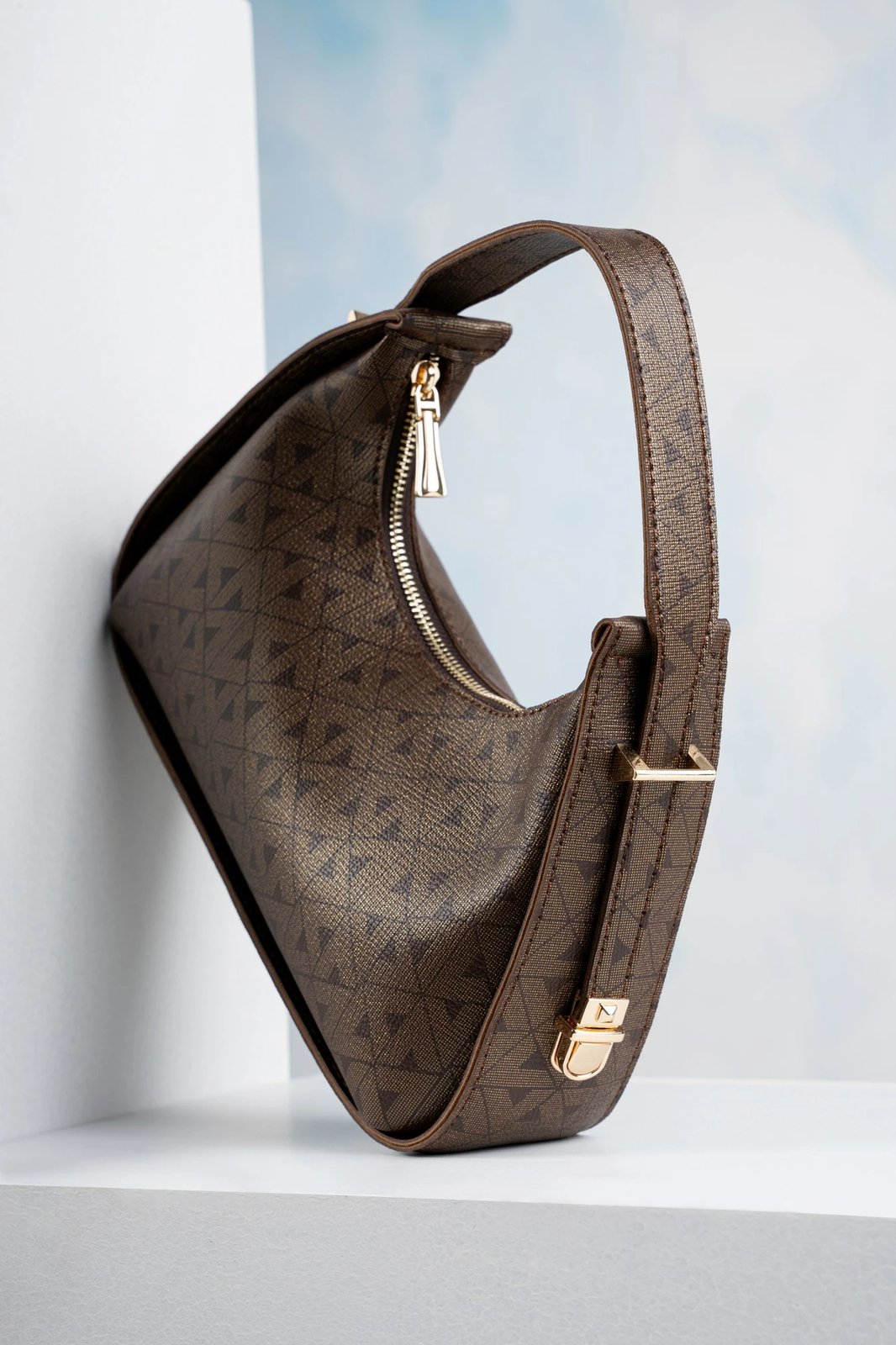 Çantë dore Lucky Bees, kafe, 1263