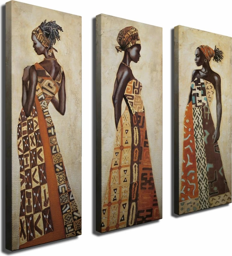 Pikturë dekorative në kanavacë (3 pjesë), Wallity, CU01