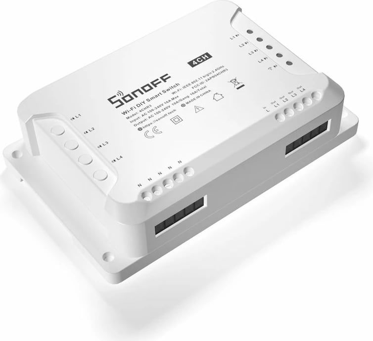 Ndërprerës SONOFF 4CHR3 4-gang