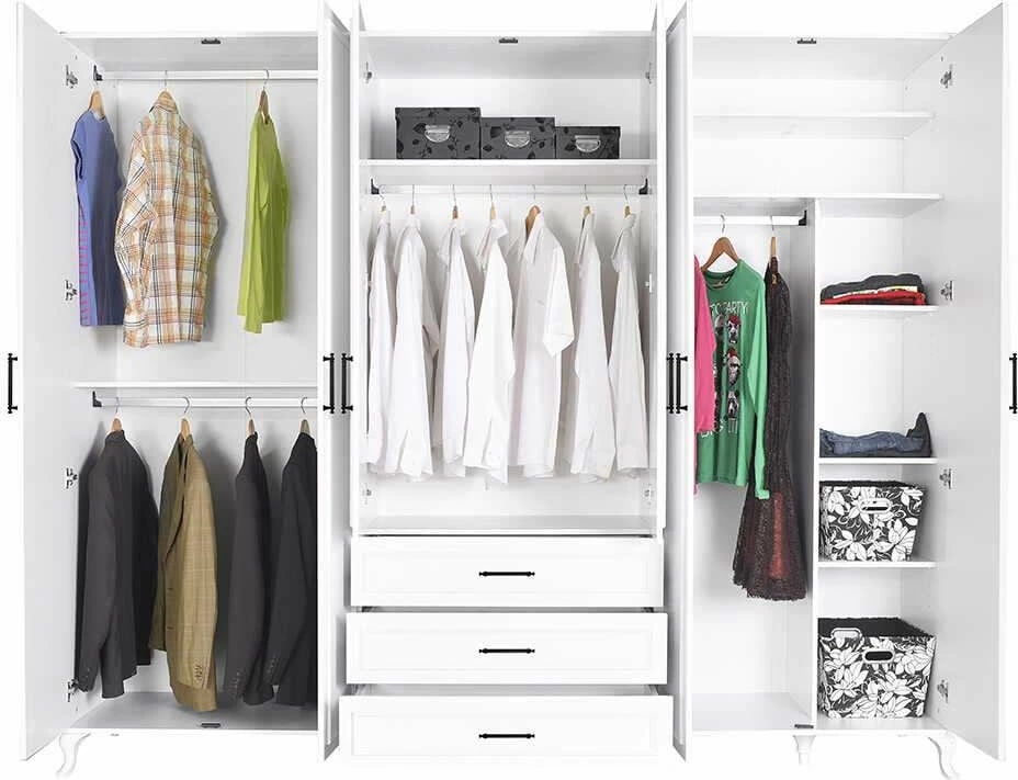 Dollap Hanah Home, ngjyrë e bardhë, Country