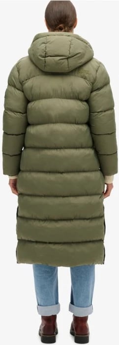 Jakne Superdry femra, e gjelbër