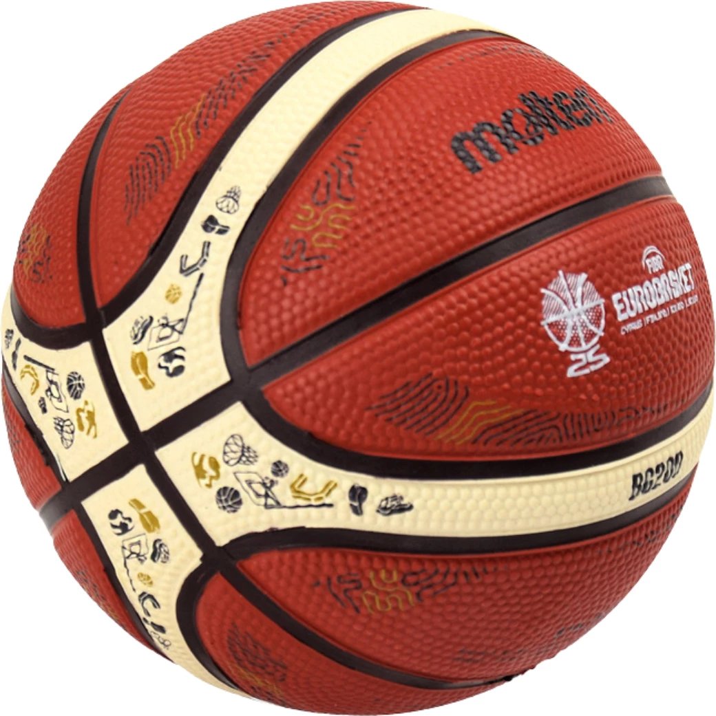 Top basketbolli mini Molten për fëmijë, dyngjyrësh