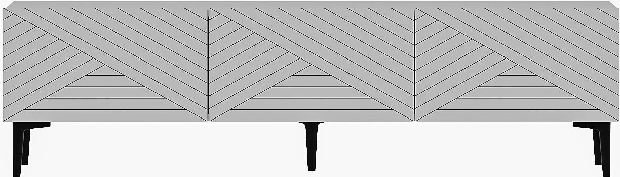 Komodë TV Skye Decor, Felix, e bardhë