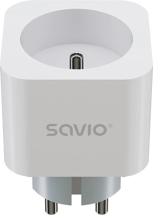 Prizë e mençur SAVIO AS-01, Wi-Fi, 16A, e bardhë
