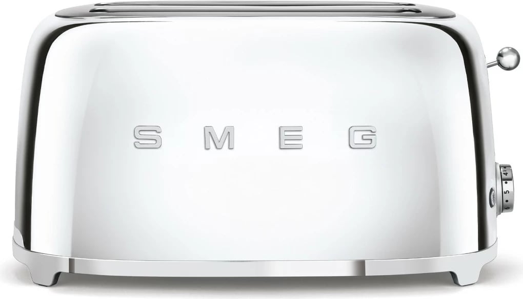 Tostues SMEG TSF02SSEU 4 feta, krom